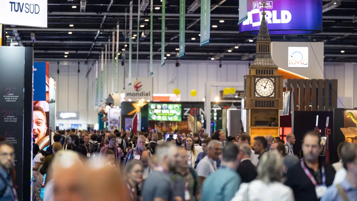 IAAPA Expo Europe 2026 exhibition hall
