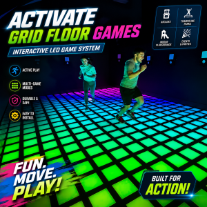 Interactive LED Floor Game commercial active gaming equipment image 1