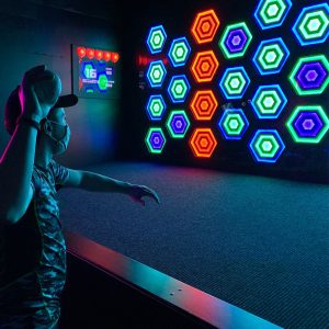 Interactive Throwing Wall Game commercial active gaming equipment image 1