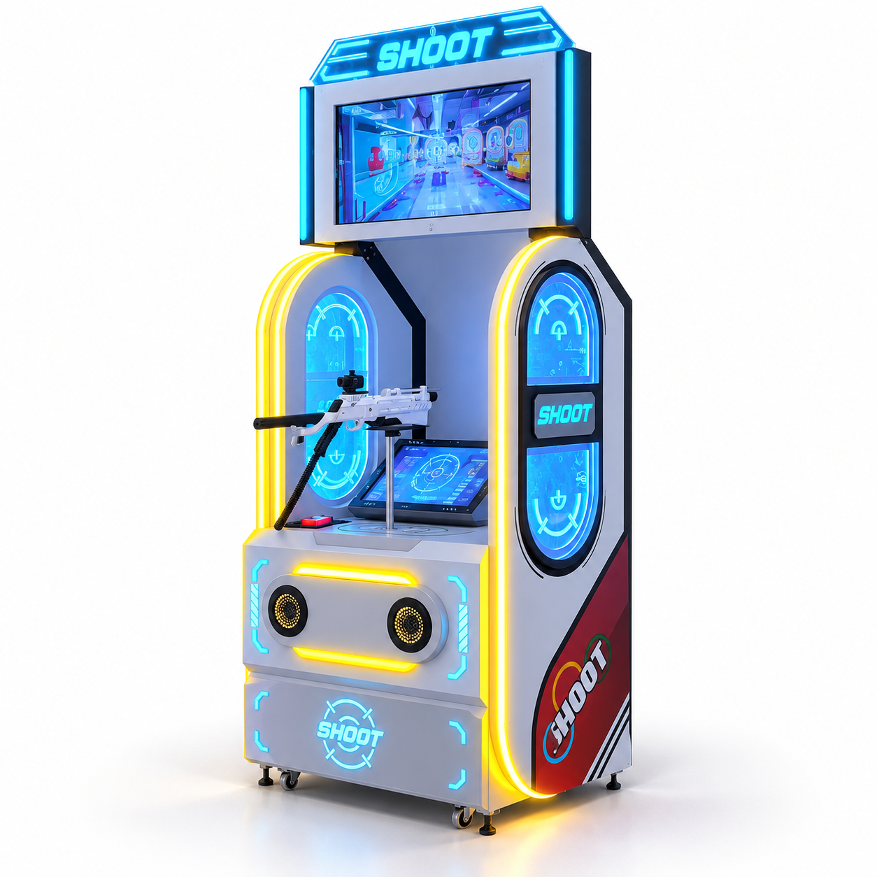 SHOOT commercial target shooting arcade machine